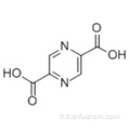 ACIDE PYRAZINE-2,5-DICARBOXYLIQUE CAS 122-05-4